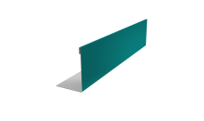 Нащельник 125 Texas 25х35 0,45 PE RAL 5021 водная синь (L1,5)