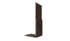 Планка приемная оконная Grand Line 0,45 Принт Элит Античный дуб TwinColor (2м)