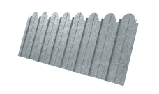 Профнастил C10A фигурный Grand Line 0,45 Zn