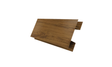 Планка H-образная стыковочная сложная Grand Line 0,45 Print-Double Elite Golden Wood (2м)