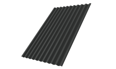 Профнастил С21R 0,5 Satin RAL 7016 антрацитово-серый