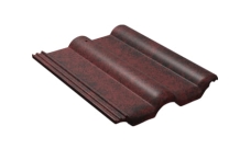 Рядная черепица Braas Франкфуртская магма