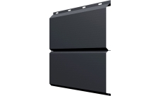 ЭкоБрус Grand Line 0,45 ПЭ двухсторонний с пленкой RAL 7024 мокрый асфальт