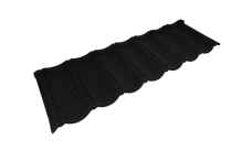 Лист композитной черепицы Grand Line Barсelona черный кофе