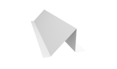 Планка снегозадержания Grand Line 0,45 Drap с пленкой RAL 9003 сигнальный белый (2м)