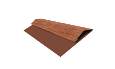 Планка стартово-финишная Экобрус, Экобрус новый Grand Line 0,45 Принт Премиум Рябина Фреш TwinColor (2м)