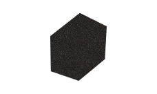 Заглушка треугольного конька Gerard сталь цвет 111 (0,165м)