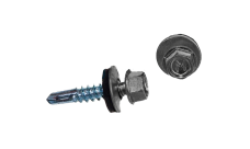 Саморез по металлу Daxmer 5,5х25 (250шт) сверло №3 RAL 7047