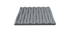 Фиброцементная панель Бетэко Дюна 1220х2440х10мм RAL 7046