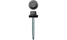 Саморез кровельный Daxmer 4,8х35 RAL 9006 (250) сверло №1