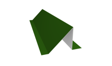 Планка снегозадержания малая 0,45 PE с пленкой RAL 6002 лиственно-зеленый (3м)