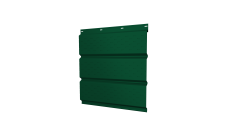 Софит металлический Grand Line полная перфорация 0,5 Satin Matt с пленкой RAL 6005 зеленый мох