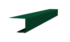 Планка завершающая для Кликфальц Pro 0,45 Drap RAL 6005 зеленый мох (2м)