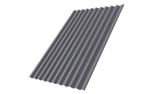 Профнастил С21R Grand Line 0,45 Drap RAL 7004 сигнальный серый