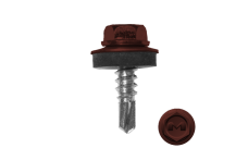 Саморез по металлу Daxmer 5,5х19 (250шт) сверло №3 RAL 3009