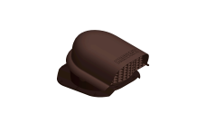 Вентиль кровельный Krovent KTV-Cascade коричневый