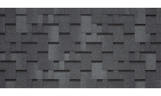 Черепица гибкая Tegola Unica Lazio granito 454 (серый с отливом)