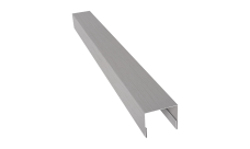 Планка П-образная заборная 24 0,45 Print Elite Milky Wood TwinColor (2,5м)