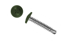 Саморез ПШС 4,2х41 (500шт) шлиц PH2 RAL 6020