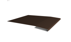 Планка начальная Grand Line 0,5 PurLite Matt RAL 8017 шоколад (2м)