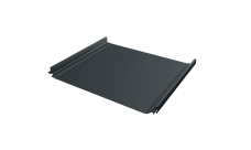 Кликфальц Pro Grand Line 0,45 Drap TX с пленкой на замках RAL 7016 антрацитово-серый