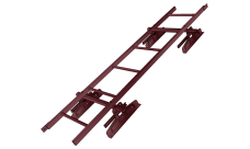 Лестница кровельная под фальц RAL 3005 (1,92м)