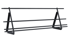 Ограждение кровельное со снегозадержателем Optima 0,65х2м RAL 7024