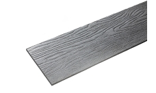 Фиброцементный сайдинг Фибратек Сибирская лиственница 3000x300x8мм серый, под покраску