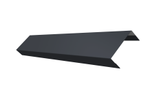 Ламель обратная 50 забора жалюзи Texas Grand Line 0,5 PurPro RAL 7024 мокрый асфальт