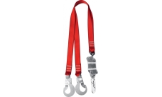 Строп Зубр СЛА-2 двухплечный, капроновая лента, с амортизатором (11587)