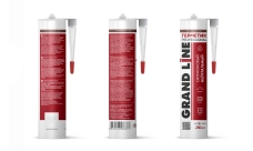 Герметик Grand Line Professional кровельный силиконовый нейтральный 280мл RAL 8017 коричневый