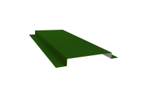 Планка кожуха сегментного 150 0,45 PE с пленкой RAL 6002 лиственно-зеленый (1,8м)