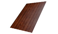 Профнастил С10B Grand Line 0,45 Print Premium Cherry Wood Fresh TwinColor