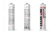 Герметик Grand Line Профессиональный гибридный на основе МС-полимера 300мл RAL 9003 белый