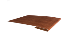 Планка начальная Grand Line 0,45 Print Premium Rowan Wood Intense FTC (2м)