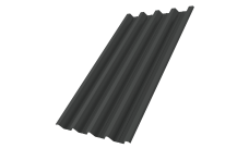 Профнастил Н60R v01 Grand Line 0,5 Drap RAL 7016 антрацитово-серый