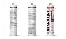 Герметик Grand Line Профессиональный гибридный на основе МС-полимера 300мл RAL 8017 коричневый
