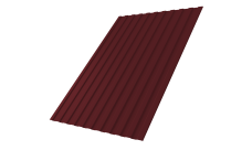 Профнастил С8A v01 0,45 Drap RAL 3005 красное вино