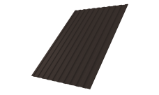 Профнастил С8A v02 0,5 Rooftop Бархат RR 32 темно-коричневый