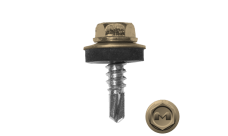 Саморез по металлу Daxmer 5,5х19 (250шт) сверло №3 RAL 1014