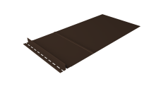 Элемент обхода Кликфальц Pro Grand Line левый 0,45 Drap RAL 8017 шоколад