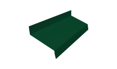 Отлив простой 70 Grand Line 0,5 Satin Matt RAL 6005 зеленый мох (2м)