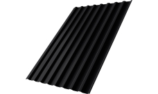 Профнастил С20B Grand Line 0,45 ПЭ RAL 9005 черный