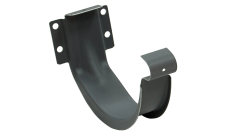 Крюк короткий Grand Line ПУ матовый 125мм RAL 7024 мокрый асфальт