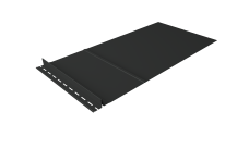 Элемент обхода Кликфальц Pro левый 0,5 Rooftop Бархат RAL 7016 антрацитово-серый