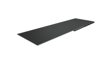 Планка финишная 48х25 Grand Line 0,5 Velur X RAL 7016 антрацитово-серый (3м)