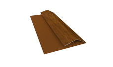 Планка финишная Блок-Хаус новый Grand Line 0,45 Принт Элит Золотой дуб TwinColor (2м)