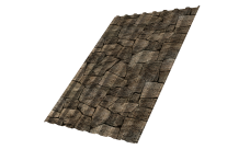 Профнастил С20B 0,45 Print Elite King Stone TwinColor