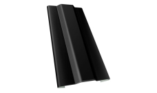 Защелка для кронштейна трубы GL PE RAL 9005 черный