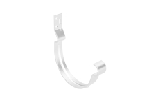 Крюк короткий полоса GL PU 150 мм RAL 9003 сигнальный белый